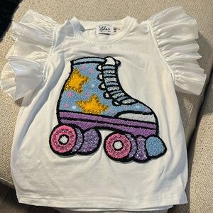 Lola and The Boys girls skate shirt